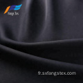 Tissu islamique musulman en polyester uni noir Nida Abaya